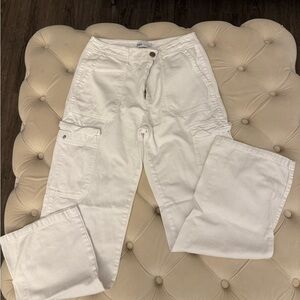 Zara Off-White Trousers